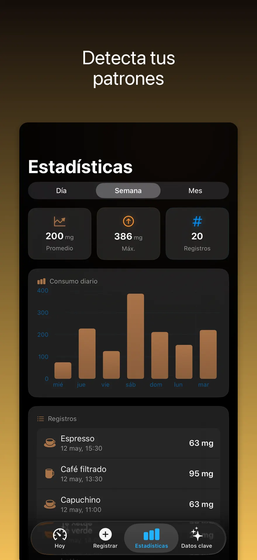 BrewMeter - Cafeína y Sueño — Vista previa del producto 3