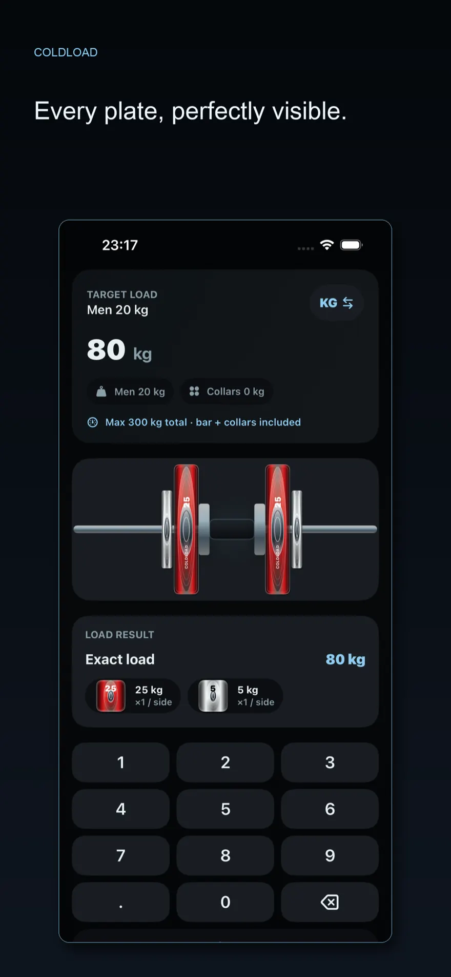 ColdLoad: Plate Calculator — Product preview 1