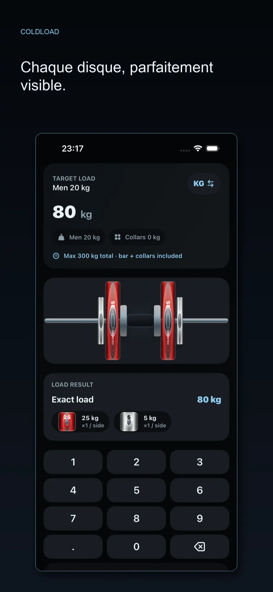 ColdLoad: Plate Calculator — Aperçu du produit 1