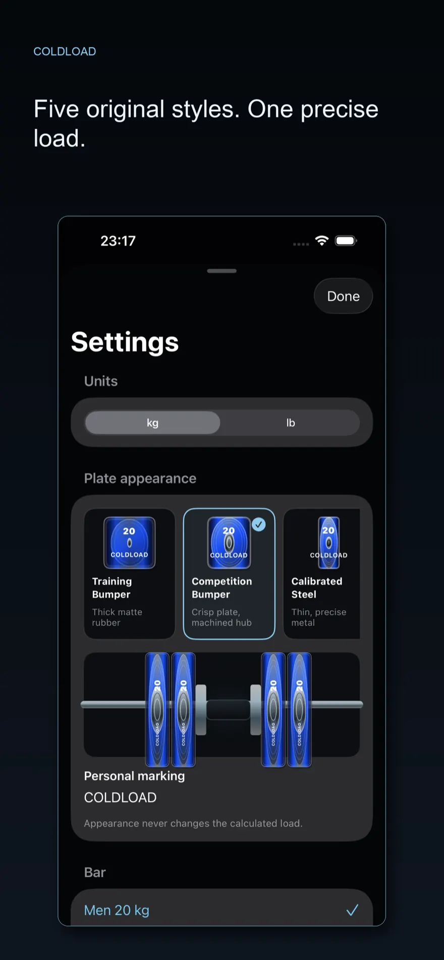 ColdLoad: Plate Calculator — Podgląd produktu 2