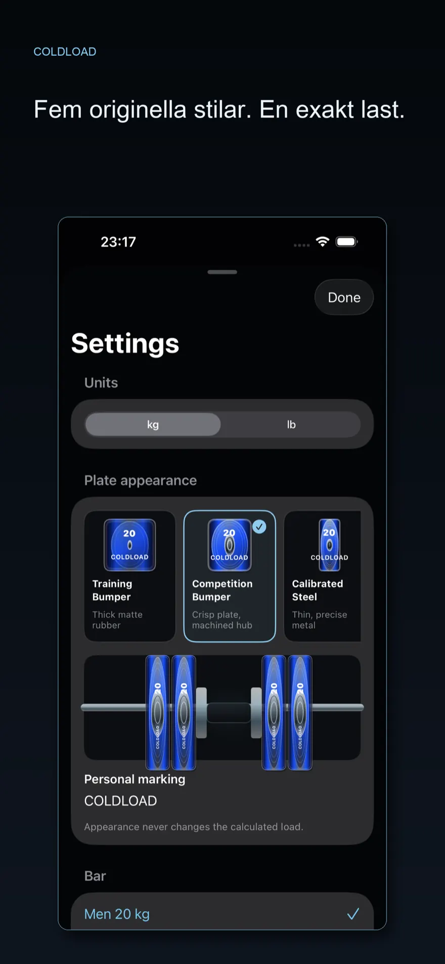 ColdLoad: Plate Calculator — Produktförhandsvisning 2