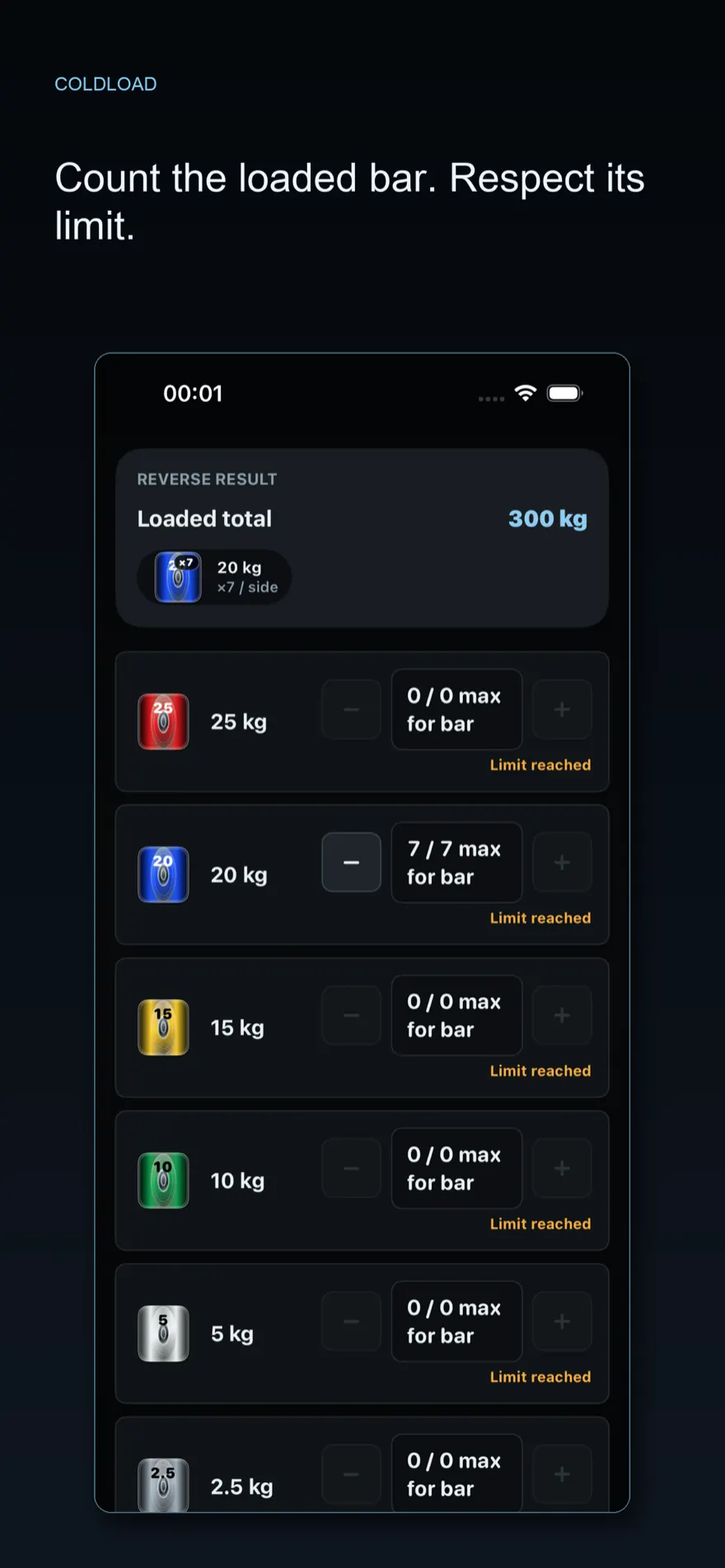 ColdLoad: Plate Calculator — Ürün önizlemesi 3