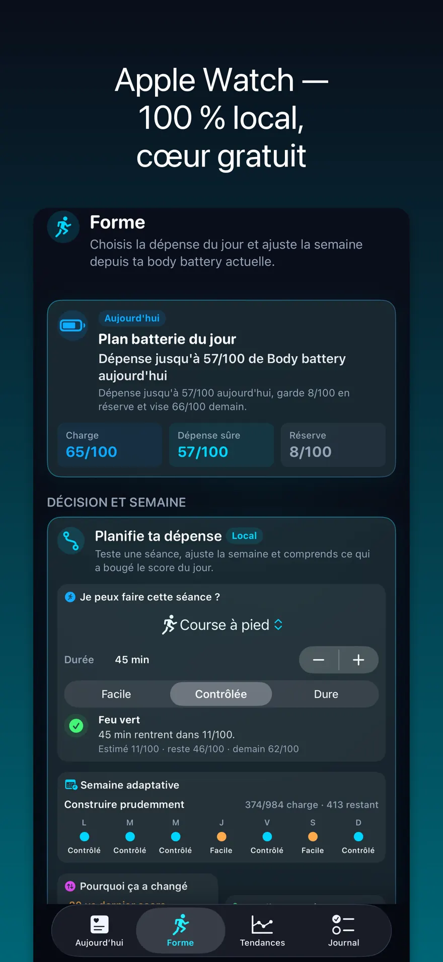 LoadSense: Body Battery — Aperçu du produit 2
