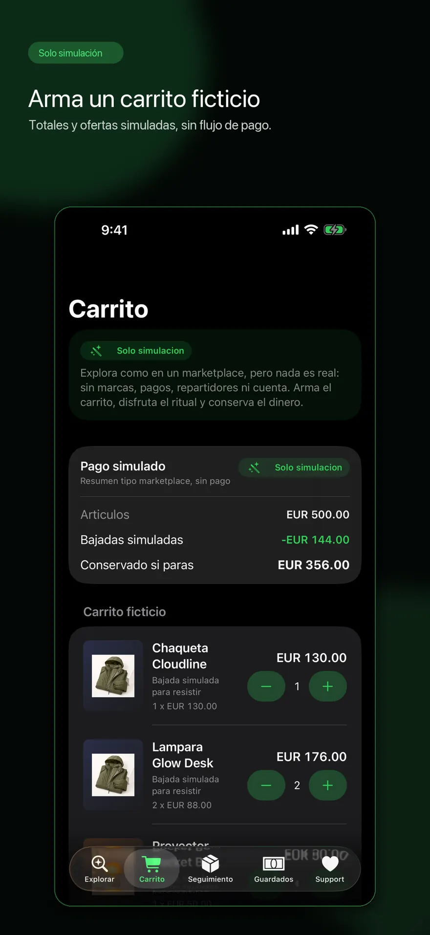 NoBuy Cart — Vista previa del producto 2