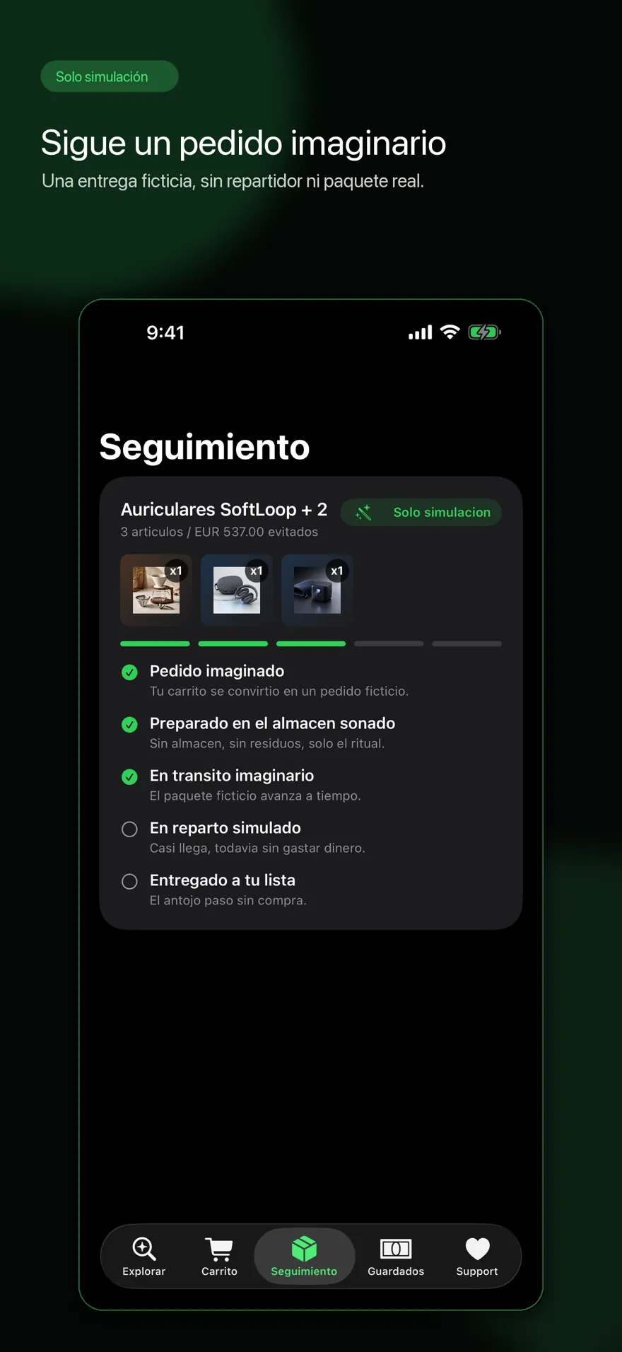 NoBuy Cart — Vista previa del producto 3