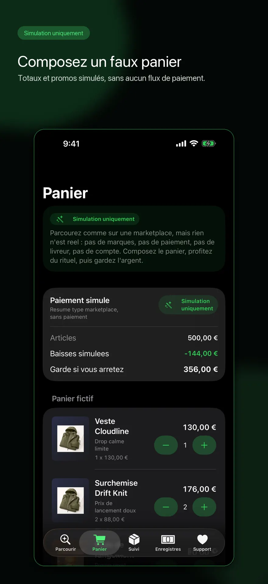 NoBuy Cart — Aperçu du produit 2