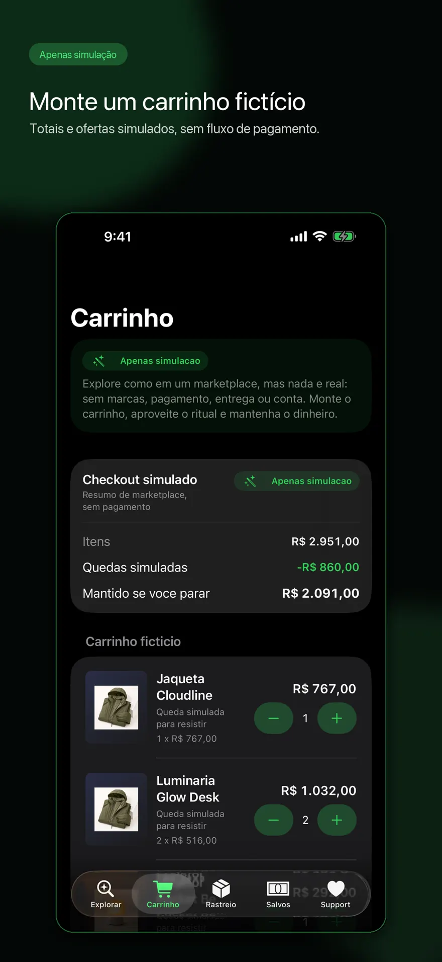 NoBuy Cart — Prévia do produto 3