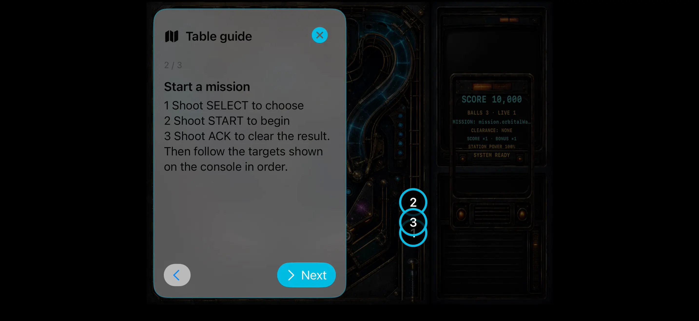 Nova Station Pinball — Product preview 2