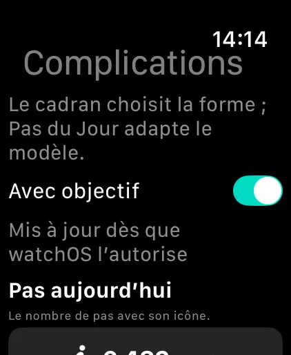 Widgets de pas : Pas du Jour — Aperçu du produit 3